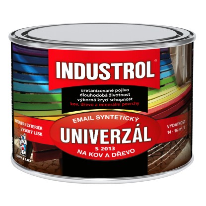 INDUSTROL Email na kov a dřevo S2013 UNIVERZÁL 1010 pastelově šedá 375 ml