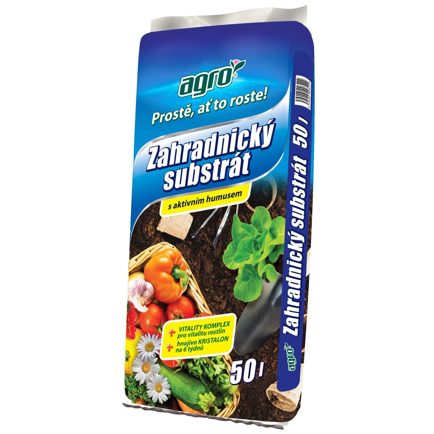 AGRO Zahradnický substrát s aktivním humusem 50 l