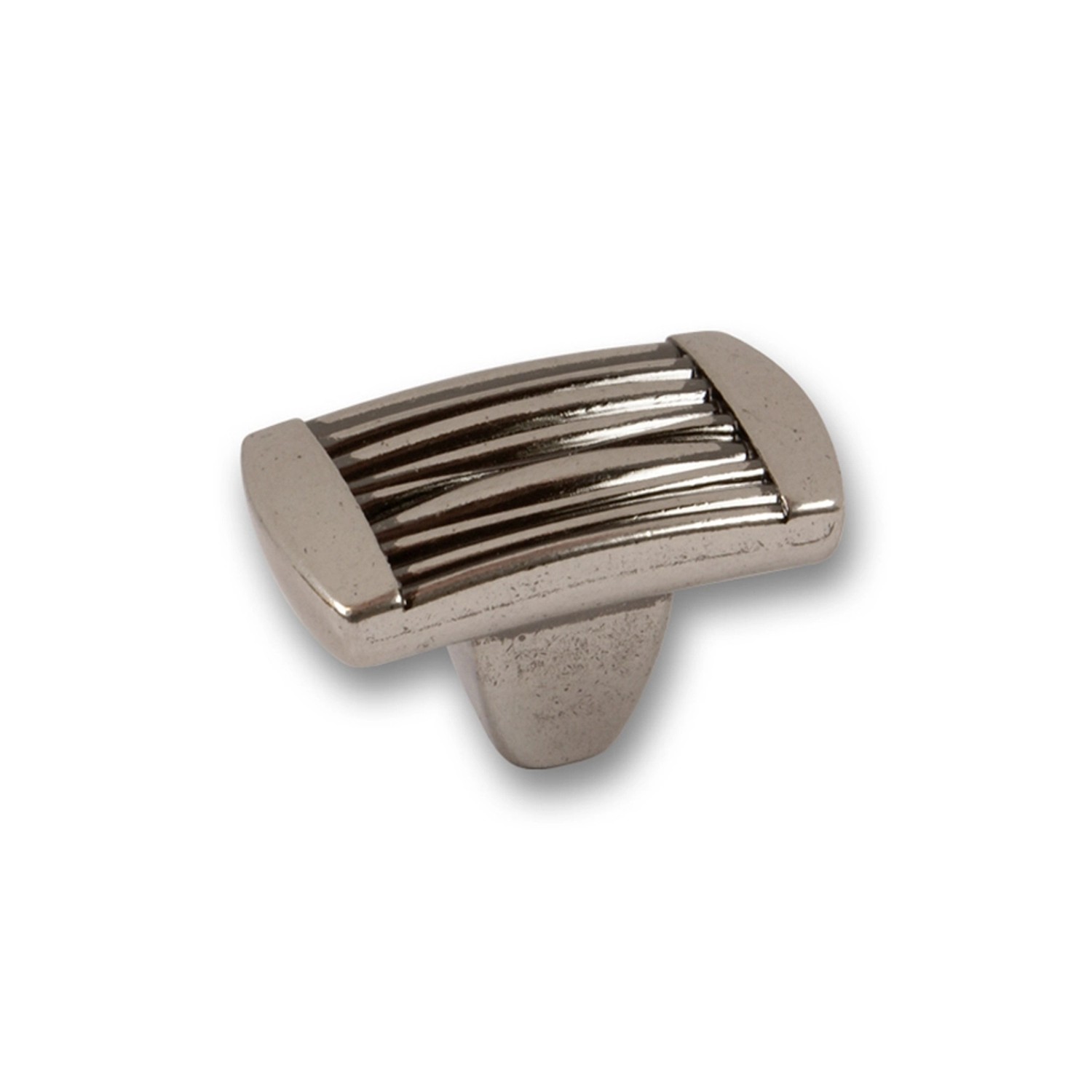 Knoflík 2163 kov poniklovaný 37 mm x 22 mm x 23 mm