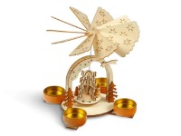 MFP Andělské zvonění přírodní BD-21611CP, 16 x 15 x 17,5 cm