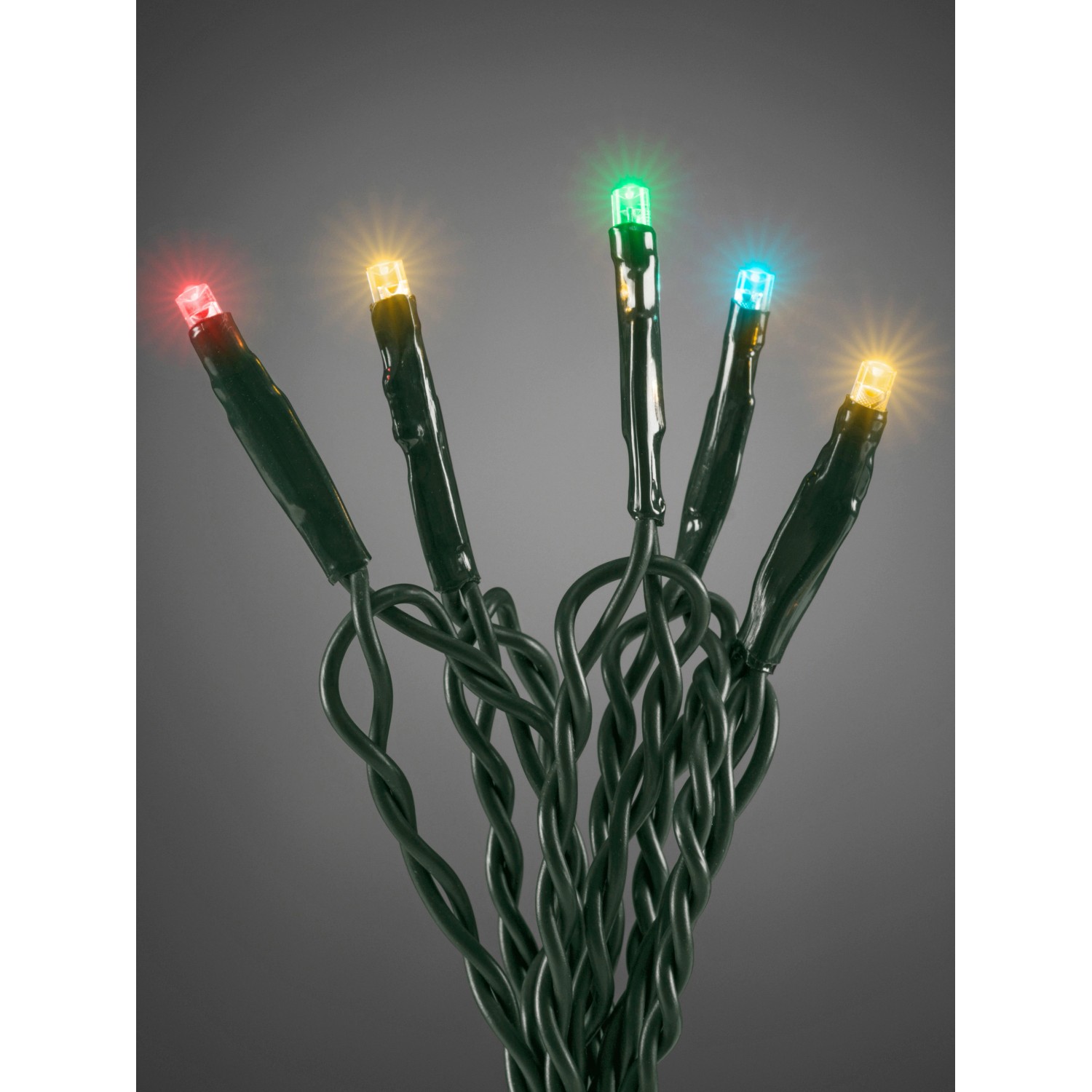 Konstsmide LED mikro řetěz 100 světel pestrý 24 V