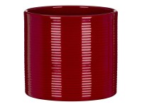 Scheurich Keramický obal na květináč 828 Intense Red, pr. 10 x 9,1 cm