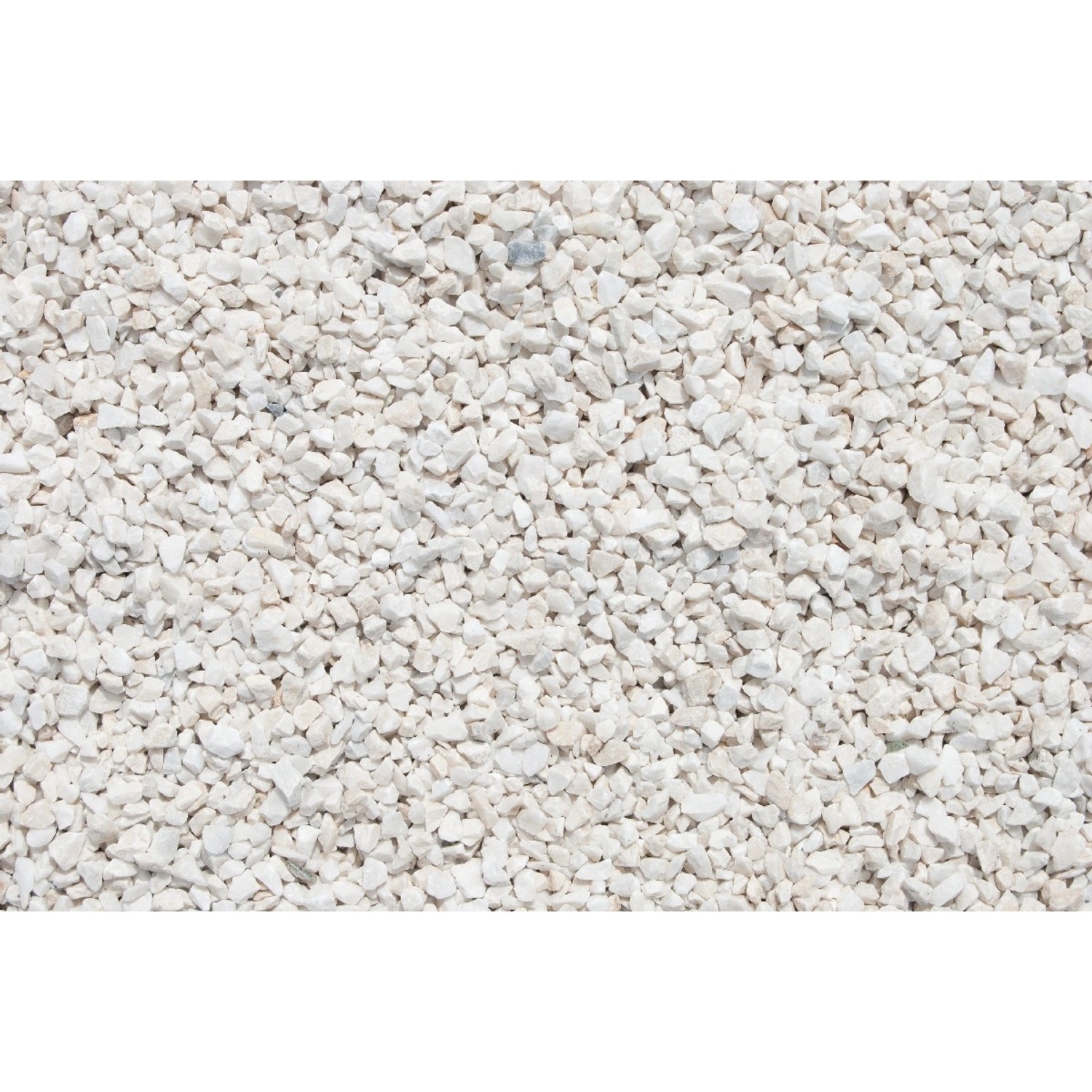 Scherf Mramorová drť bílá matná 8-12 mm, 25 kg (PE-pytel)