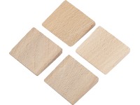 LUX-TOOLS Dřevěné klíny pro sekyru Classic, 4 ks