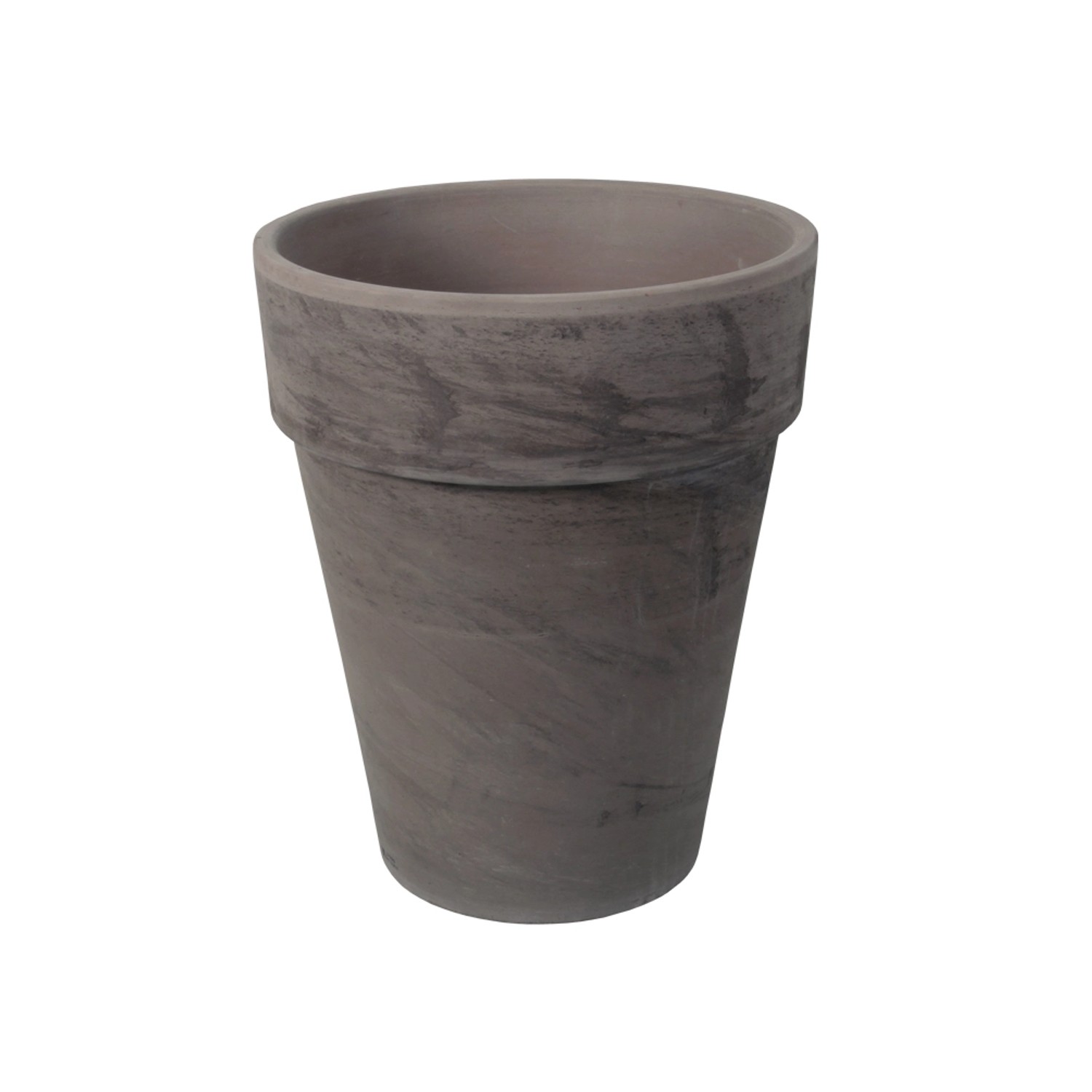 Květník IRIS pr. 26 cm, čedičový melír