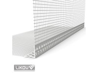 Likov Rohová lišta LK PVC Vertex 100 x 100 x 2500 mm Likov Rohová lišta LK PVC Vertex 100 x 100 x 2500 mm