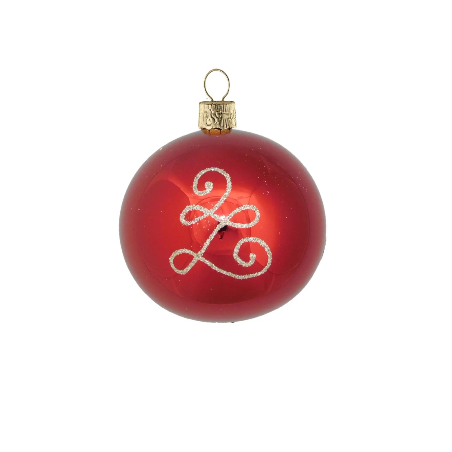 ORNEX Koule skleněná bordó ornament 80 mm