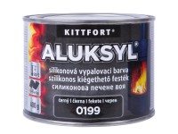 Kittfort Aluksyl Vypalovací silikonová žáruvzdorná barva 0199 černá, 400 g Kittfort Aluksyl Vypalovací silikonová žáruvzdorná barva 0199 černá, 400 g