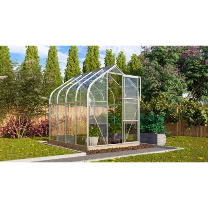Vitavia Skleník Orion 5000 ESG 3 mm eloxovaný hliník 202 x 257 cm