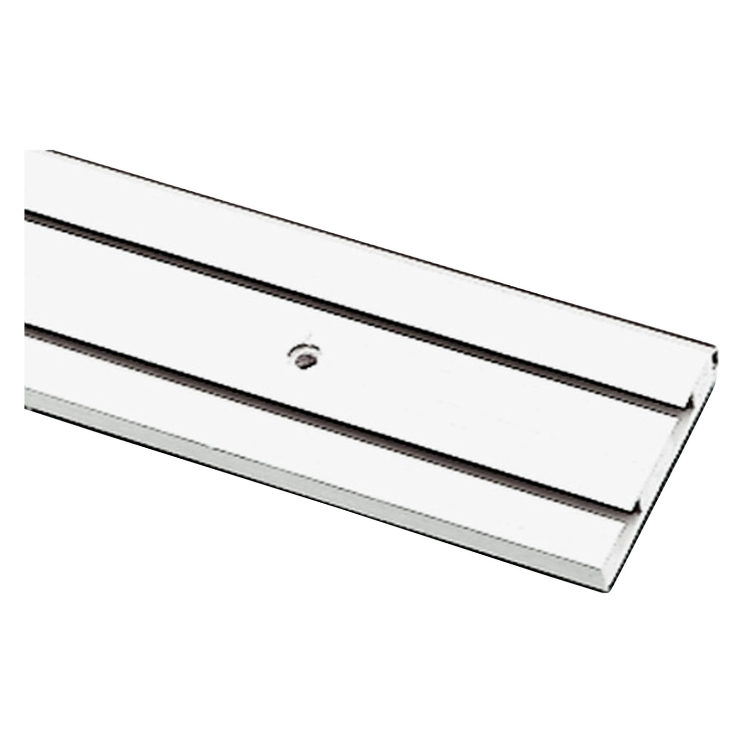 Gardinia Záclonová kolejnička dvoudrážková GE2 bílá 120 cm