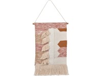 Nástěnná dekorace Desert Flower, béžovo-hnědá, 55 x 35 cm