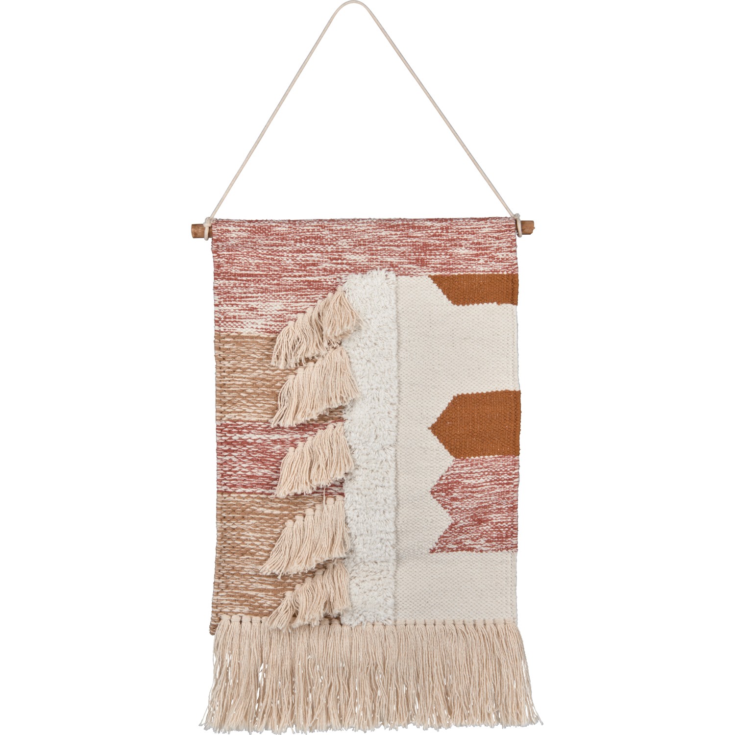 Nástěnná dekorace Desert Flower, béžovo-hnědá, 55 x 35 cm