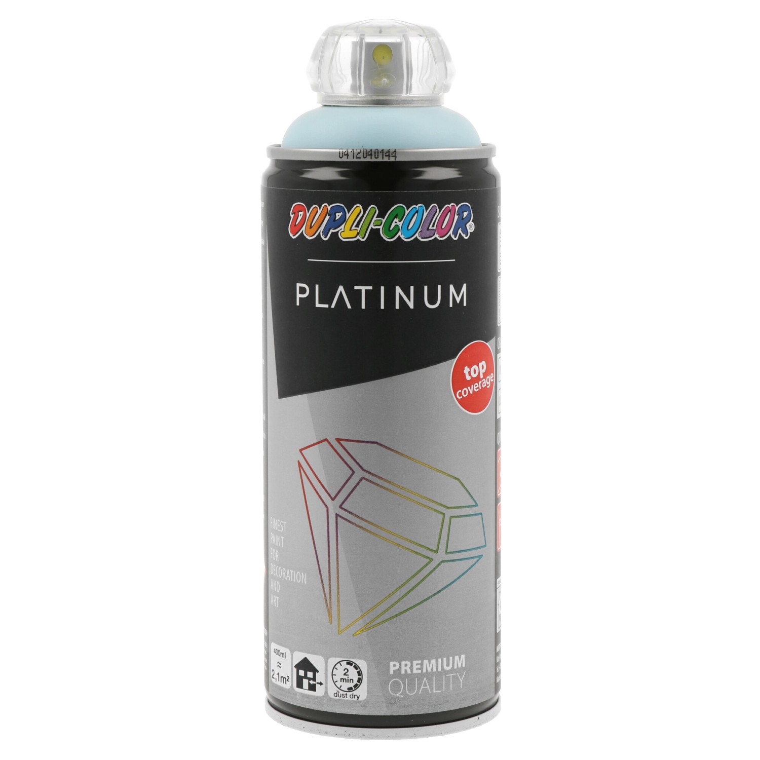 DUPLI-COLOR Lak ve spreji PLATINUM hedvábně matný, ledově modrá, 400 ml