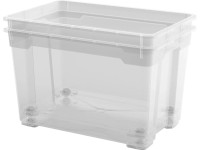 OBI Univerzální box Santos průhledný XL, 36 x 56,5 x 38 cm, 2 ks