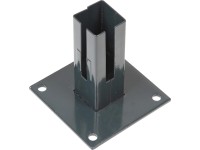 Floraworld Patka 15x15 cm pro plotový sloupek 60 x 60 mm antracit