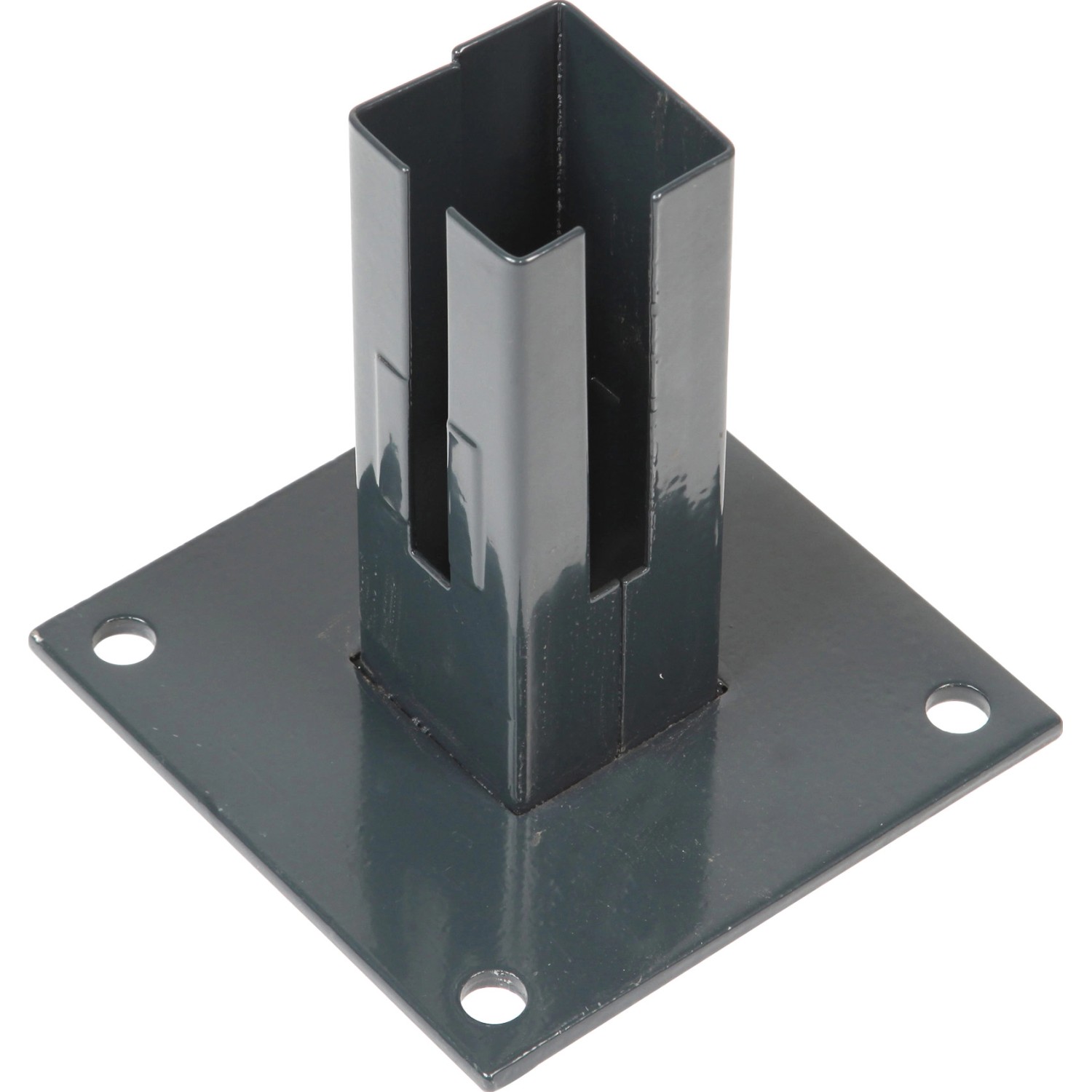 Floraworld Patka 15x15 cm pro plotový sloupek 60 x 60 mm antracit