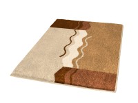 Kleine Wolke Koupelnová předložka Vanessa hnědá 55 x 65 cm