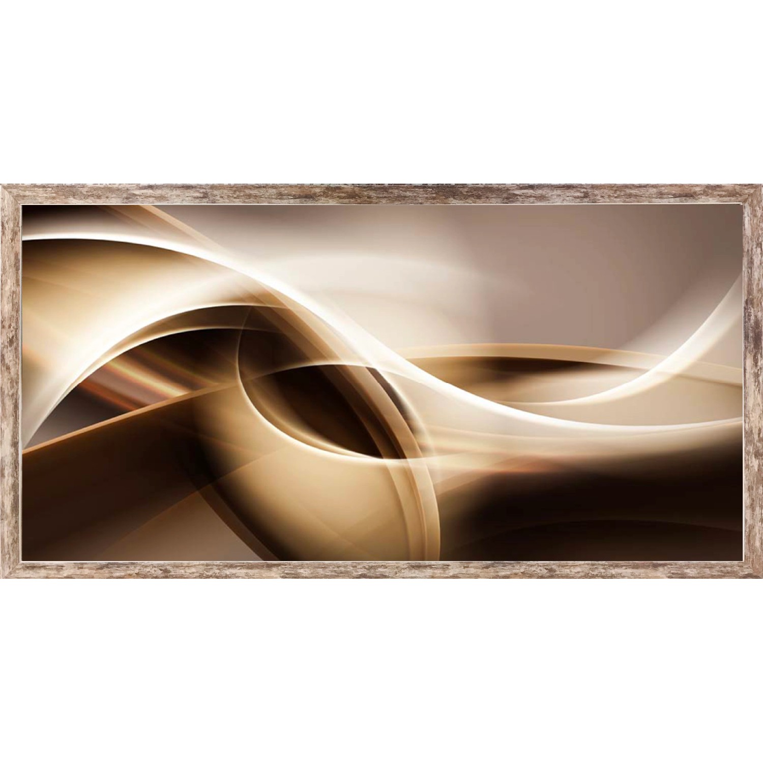 Bondecor Zarámovaný obraz Abstrakt 50 x 100 cm