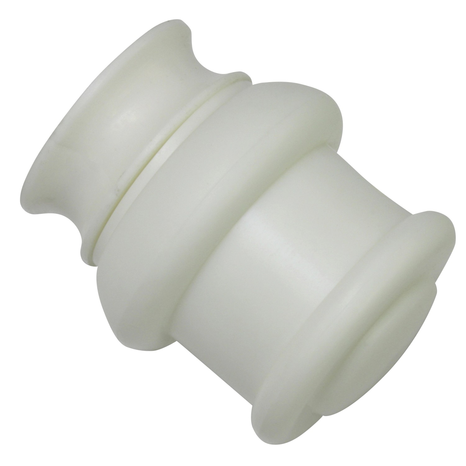 Gardinia Držák pro vitrážní tyčky Nevada bílý 1 ks, pr. 12 mm, 3 cm