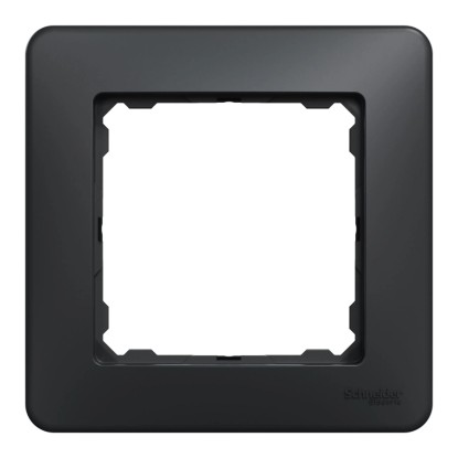 Schneider Rámeček 1-násobný Sedna Design antracit