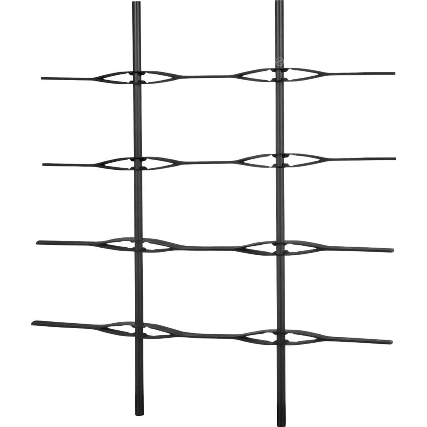 Lechuza Treláž do truhlíků Trio Cottage 40, černá