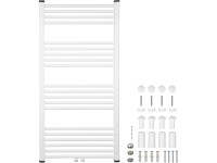 Koupelnový radiátor 637 W, bílá, 60 x 120 cm