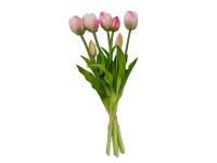 Boltze Umělá rostlina kytice tulipánů růžová 13 x 13 x 40 cm Boltze Umělá rostlina kytice tulipánů růžová 13 x 13 x 40 cm