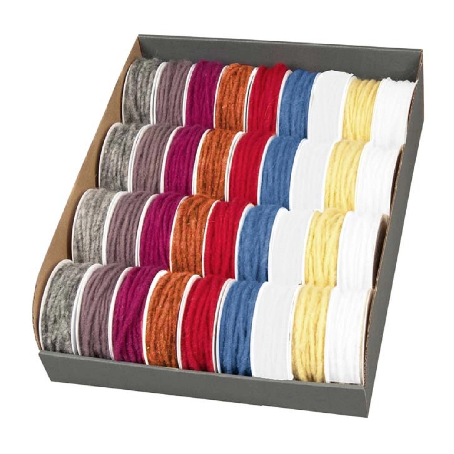 Ditipo Vlněný vázací provázek různé barvy 4 mm x 4 m, 1 ks