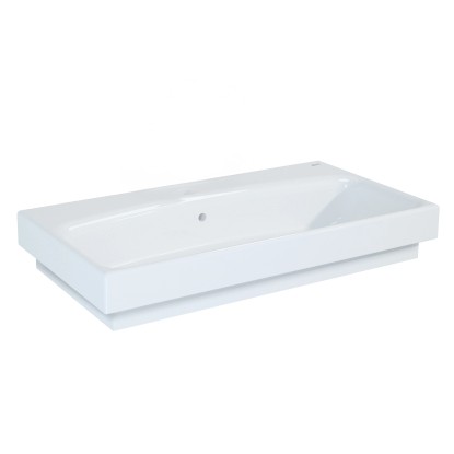 Roca Nábytkové keramické umyvadlo Luna, bílá, 80 cm