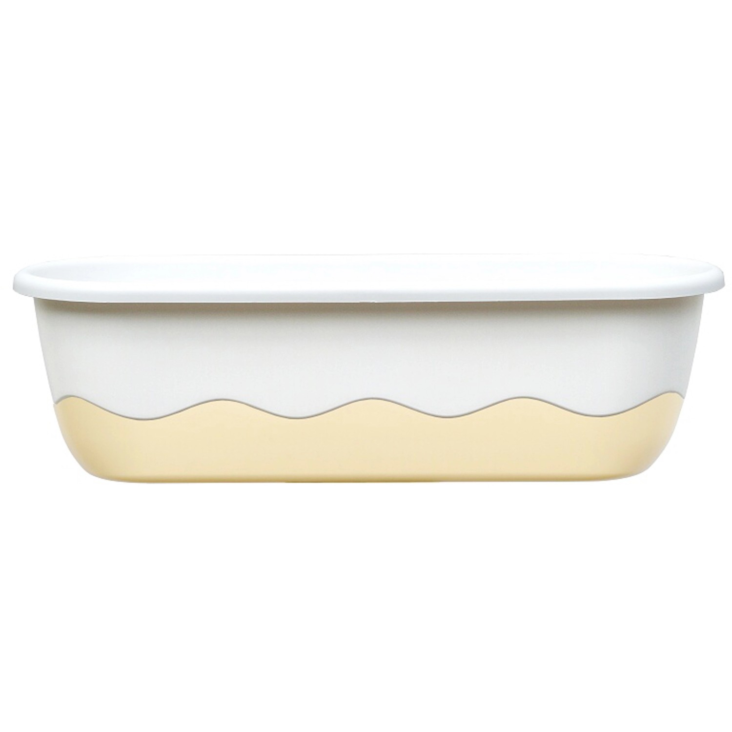 Plastia Truhlík samozavlažovací Mareta slonová kost 60 cm