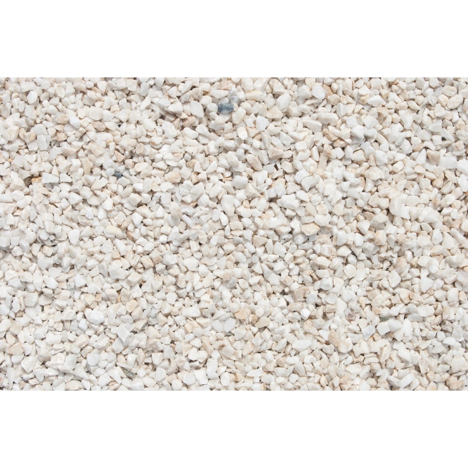 Scherf Mramorová drť bílá matná 8-12 mm, 10 kg (PE-pytel)