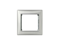 Legrand Jednoduchý rámeček Valena, stříbrná metalíza Legrand Jednoduchý rámeček Valena, stříbrná metalíza