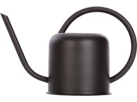 Kovová konvička na zalévání 17,5 cm x 14 cm x 29 cm černá matná