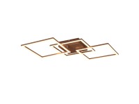 REALITY LED stropní svítidlo TRAIL 31W 3550lm 3000K kávové 7 x 74 x 35 cm