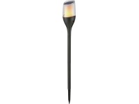 VLC Solární svítidlo SOLENZARA LED s efektem plamene, IP44, pr. 7,5 x 64,5 cm