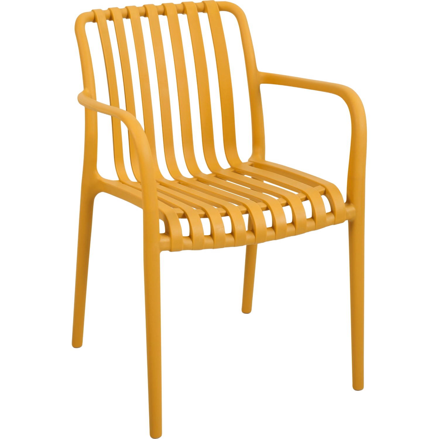 OBI Stohovací židle Merrydale žlutá 81 x 56 x 58 cm