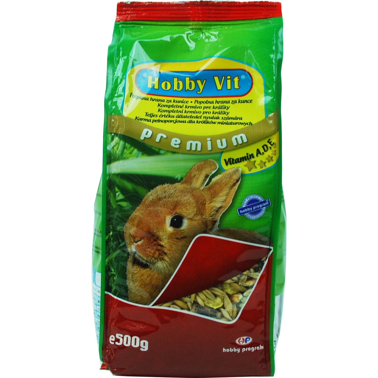 Hobby Vit Kompletní krmivo pro králíky 500 g