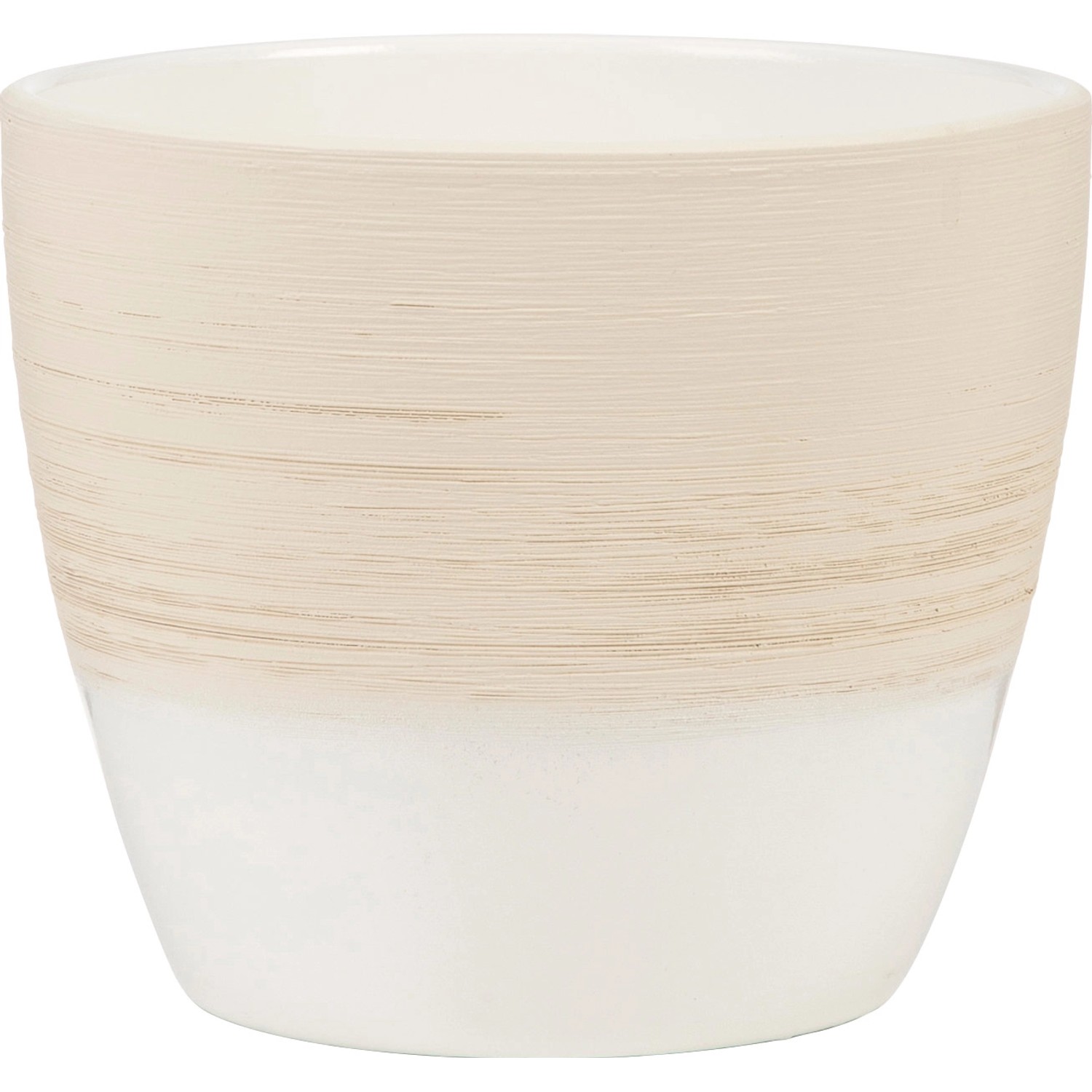 Scheurich Obal na květináč 950 Vanilla Cream, pr. 16 cm