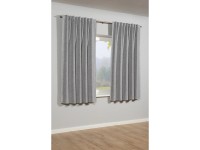 Bennetti Závěs se skrytými poutky stříbrnošedý 175 x 140 cm