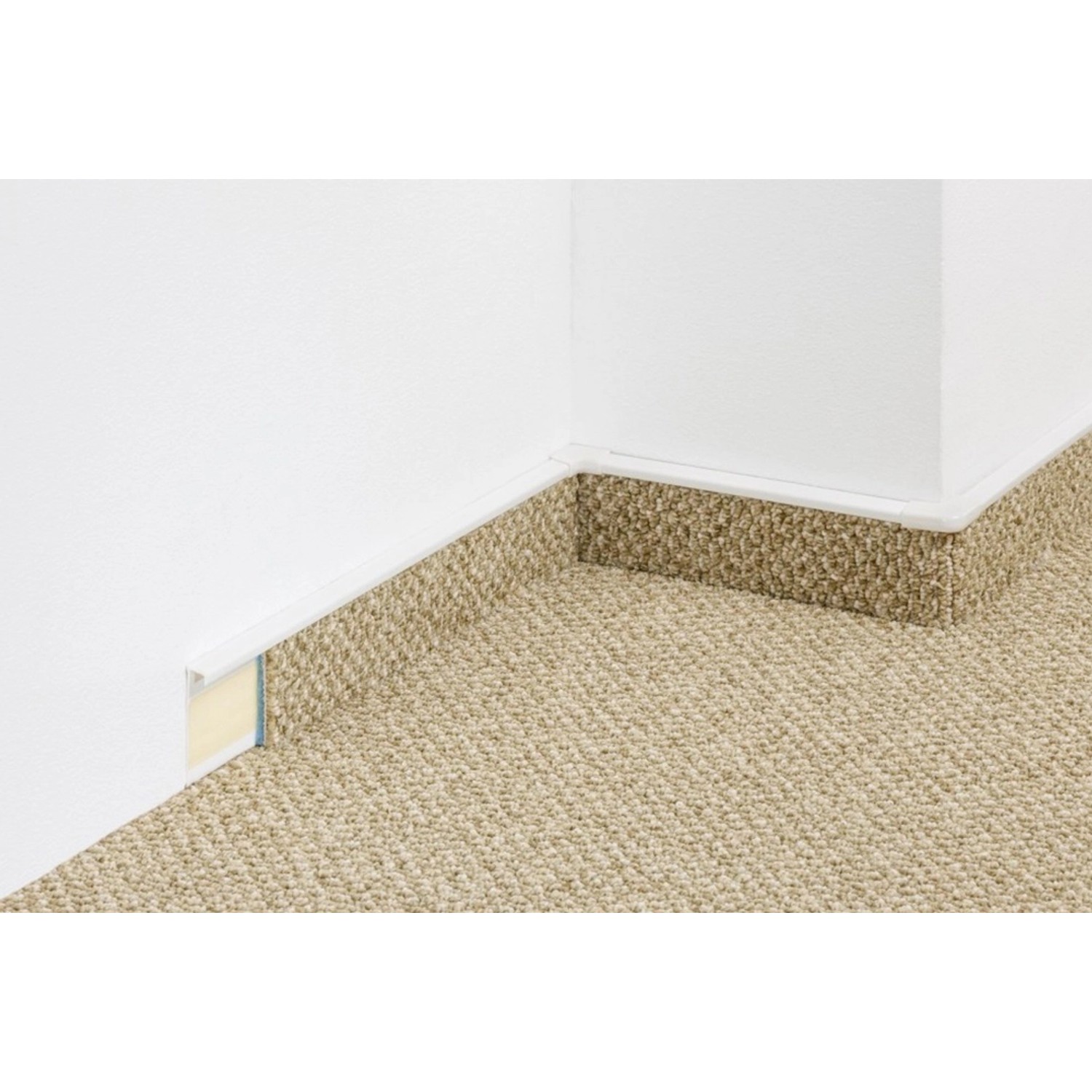 BOLTA PVC lišta kobercová 25530/0101 bílá 50 x 2500 mm