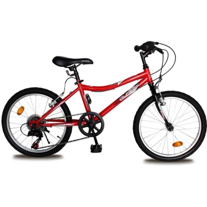 Olpran Dětské horské kolo Vikki 20", červené/černé