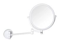 Bemeta Kosmetické zrcátko WHITE oboustranné na zavěšení 230 x 280 x 430 mm