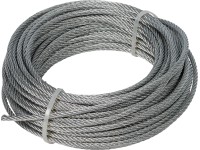 LUX-TOOLS Drátěné lano pozinkovaná ocel, pr. 4 mm x 20 m