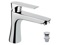 Novaservis Umyvadlová stojánková baterie Algeo Square 82003,0 s výpustí, chrom