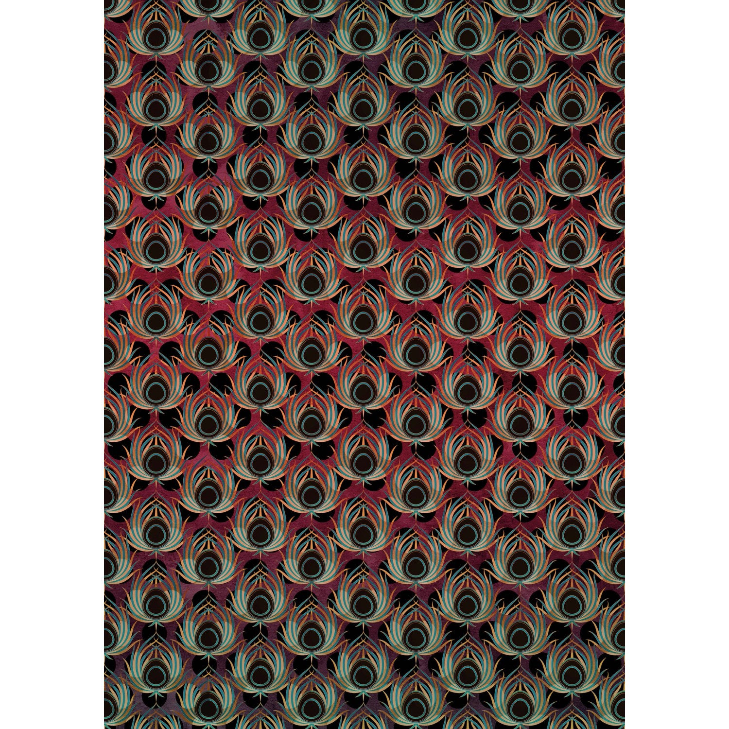 Komar Vliesová fototapeta Paon Rouge 200 x 280 cm