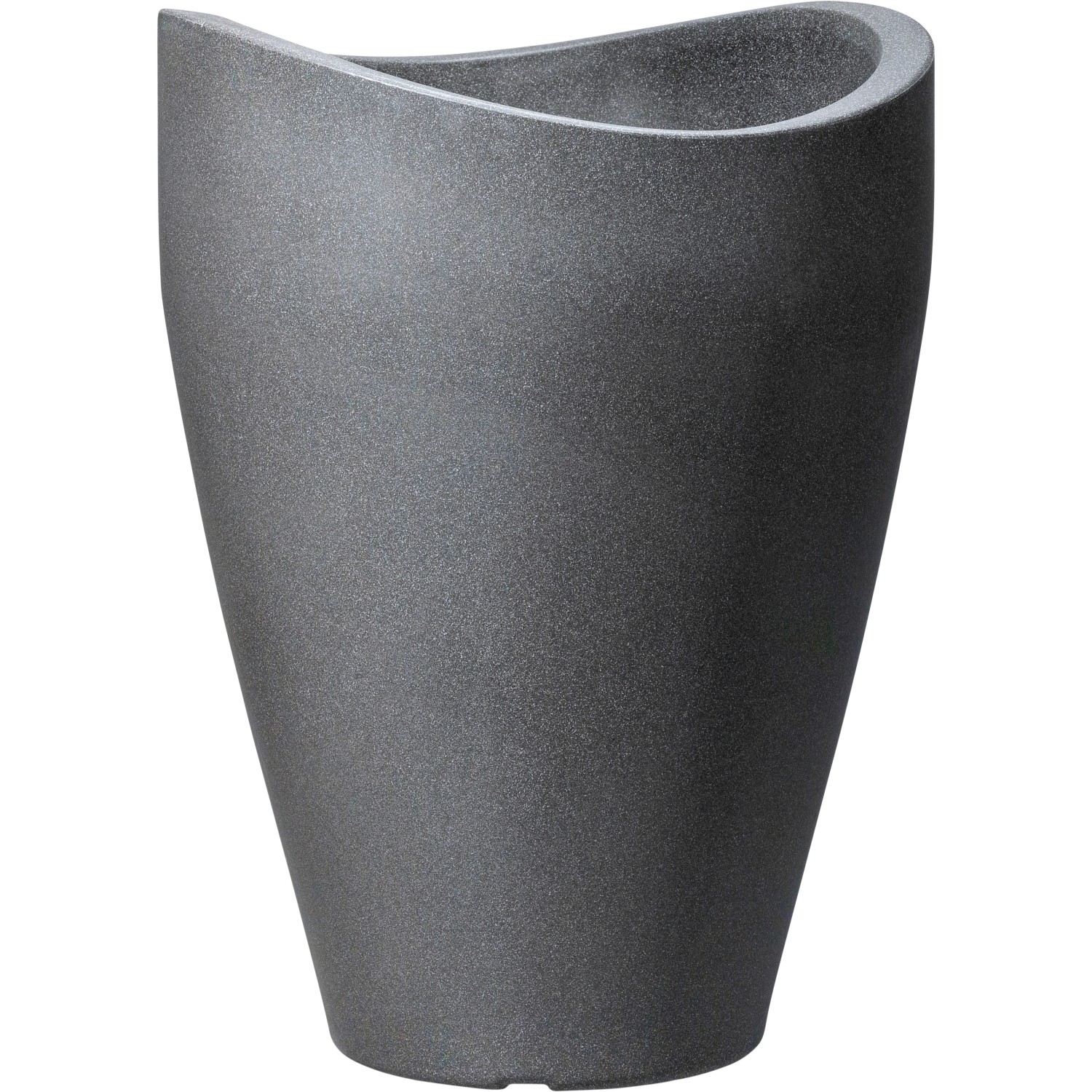 Scheurich Květináč 254 černý granit, pr. 54 cm