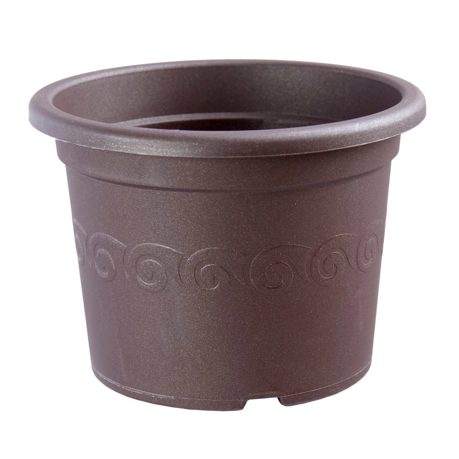 Plastia Květináč Narcis čokoláda, pr. 40 cm