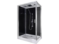 Sanotechnik Kompletní sprchový kout Trend 3, chrom, 120 x 80 x 215 cm