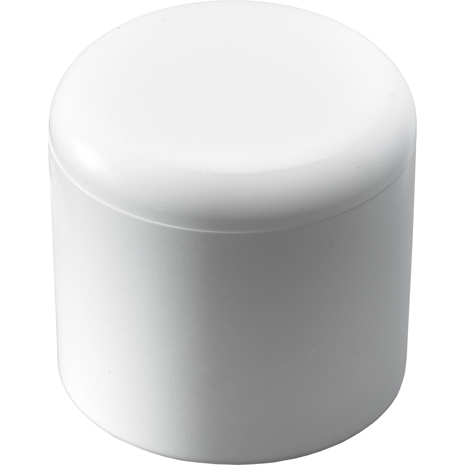 Hettich Plastové krytky kulatých nábytkových noh, bílá, 4 ks, pr. 22 mm