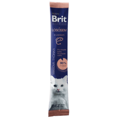 Brit Pamlsek pro kočky Premium by Nature Cat Meaty Stick Adult Salmon, 5 g